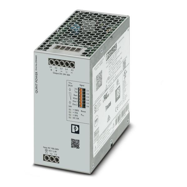 ARDEBO.de Phoenix Contact Stromversorgung - QUINT4-PS/1AC/24DC/20, 20A, 480W (2904602)