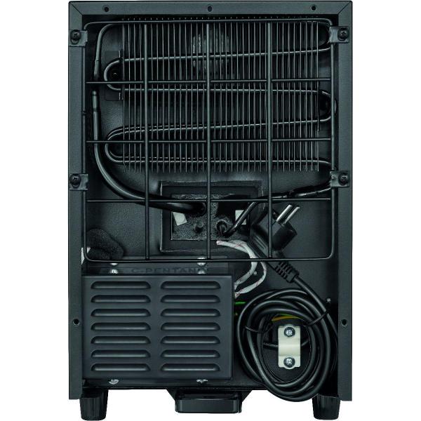 ProfiCook PC-WK 1231 Glastürkühlschrank, 17L, 25 cm breit, Thermoelektrische Kühlung, Anti-Vibrationssystem, schwarz