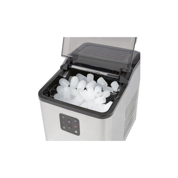 ProfiCook PC-EWB 1253 Eiswürfelbereiter, 1,5 L, Edelstahl/schwarz (501253)