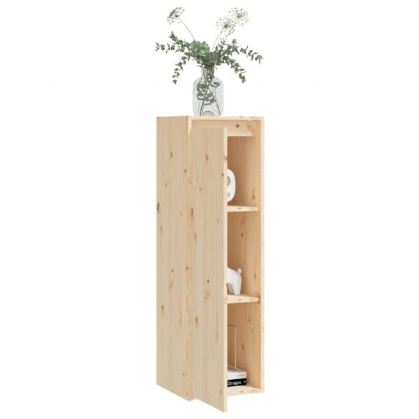 Wandschrank 30x30x100 cm Massivholz Kiefer