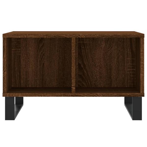 Couchtisch Braun Eichen-Optik 60x50x36,5 cm Holzwerkstoff