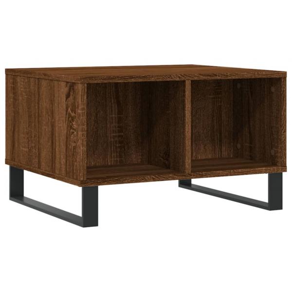 Couchtisch Braun Eichen-Optik 60x50x36,5 cm Holzwerkstoff