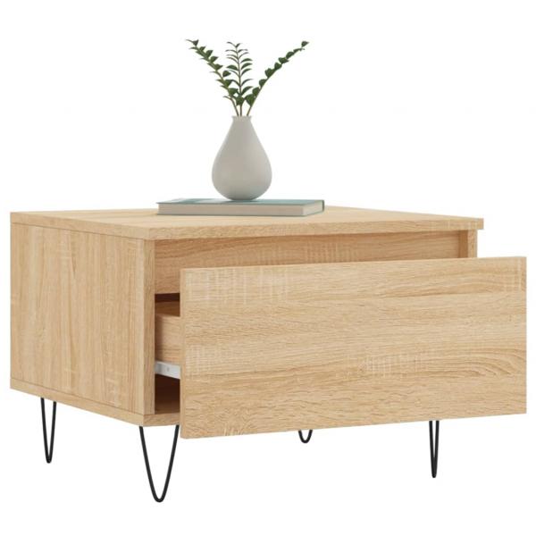 Couchtisch Sonoma-Eiche 50x46x35 cm Holzwerkstoff