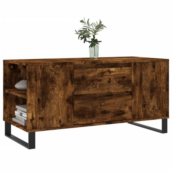 Couchtisch Räuchereiche 102x44,5x50 cm Holzwerkstoff