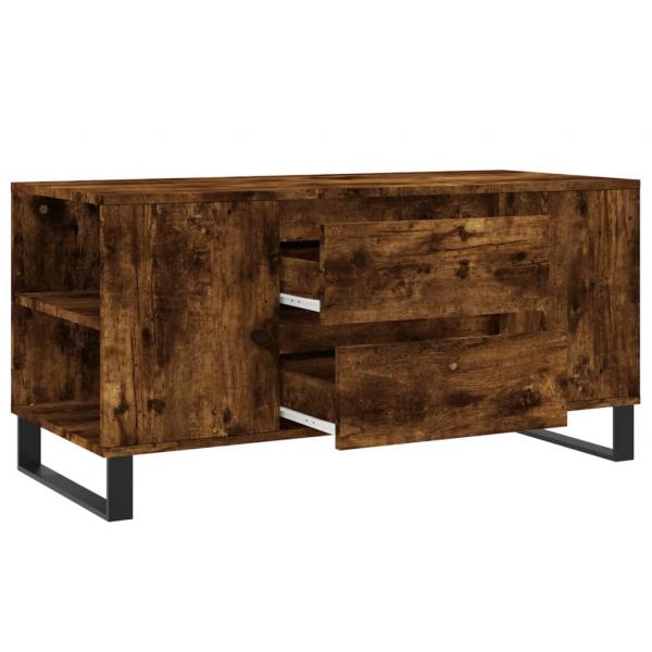 Couchtisch Räuchereiche 102x44,5x50 cm Holzwerkstoff