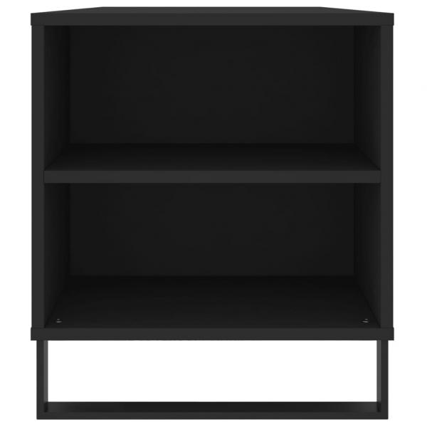 Couchtisch Schwarz 102x44,5x50 cm Holzwerkstoff