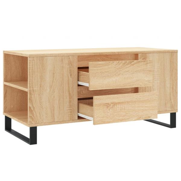 Couchtisch Sonoma-Eiche 102x44,5x50 cm Holzwerkstoff