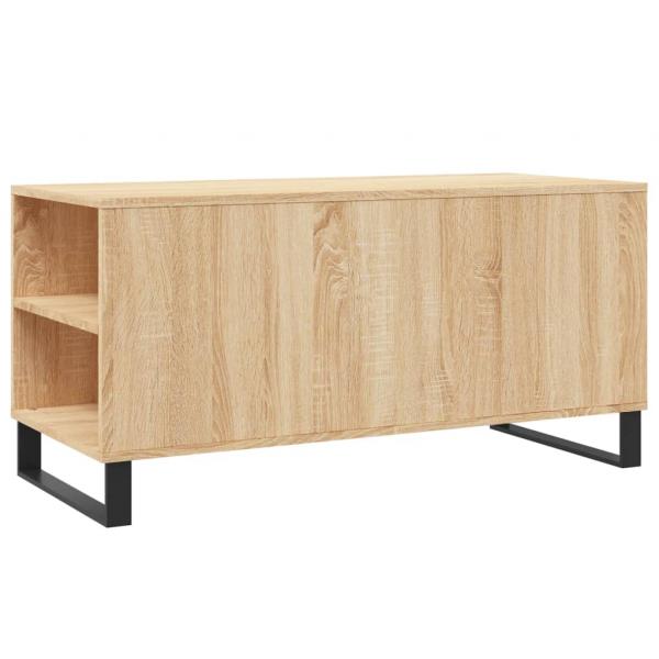 Couchtisch Sonoma-Eiche 102x44,5x50 cm Holzwerkstoff