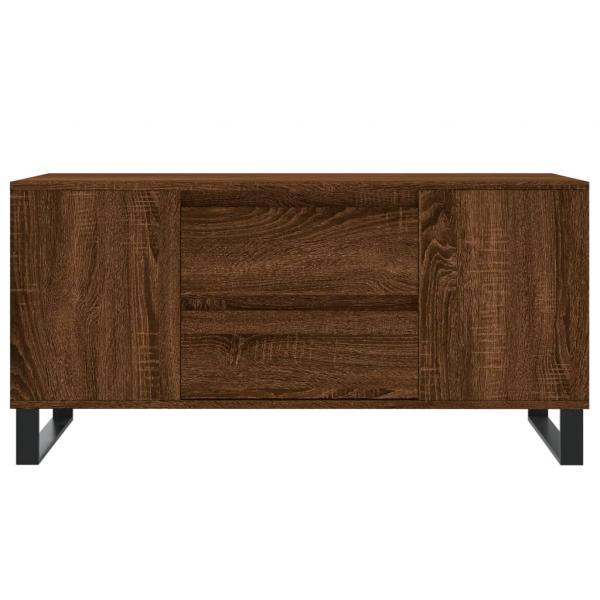 Couchtisch Braun Eichen-Optik 102x44,5x50 cm Holzwerkstoff