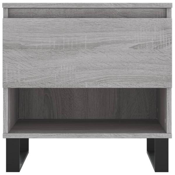 Couchtische 2 Stk. Grau Sonoma 50x46x50 cm Holzwerkstoff