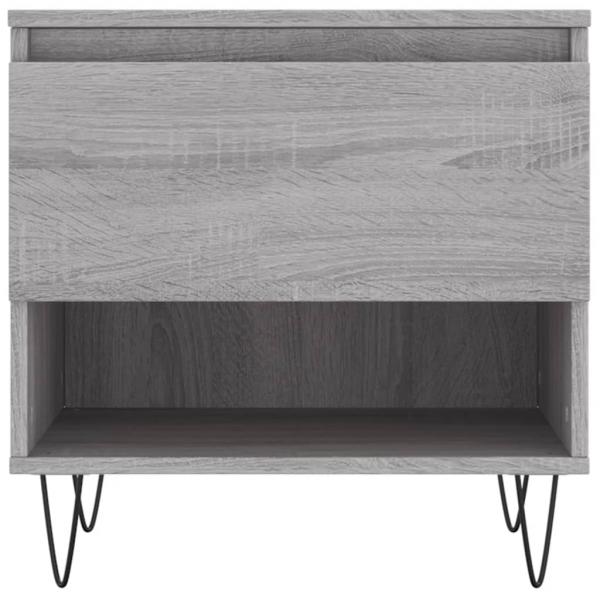 Couchtische 2 Stk. Grau Sonoma 50x46x50 cm Holzwerkstoff