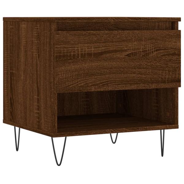 Couchtische 2 Stk. Braun Eichen-Optik 50x46x50 cm Holzwerkstoff