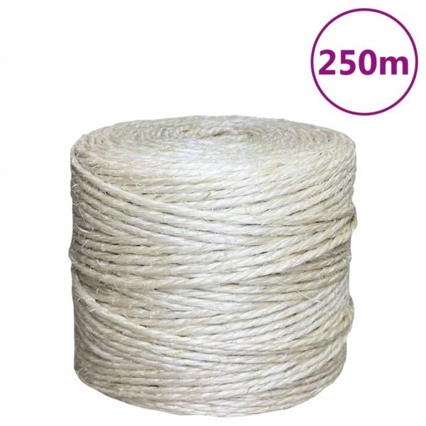 ARDEBO.de - Seil 100% Sisal 4 mm 250 m