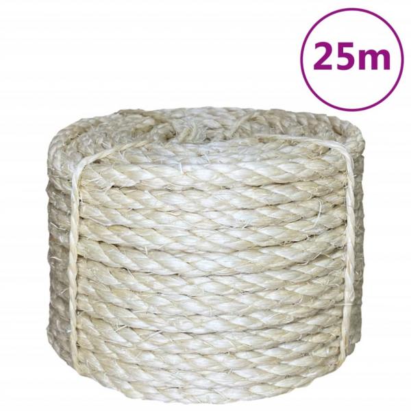 ARDEBO.de - Seil 100% Sisal 8 mm 25 m