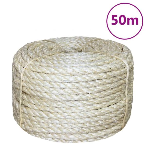 ARDEBO.de - Seil 100% Sisal 8 mm 50 m