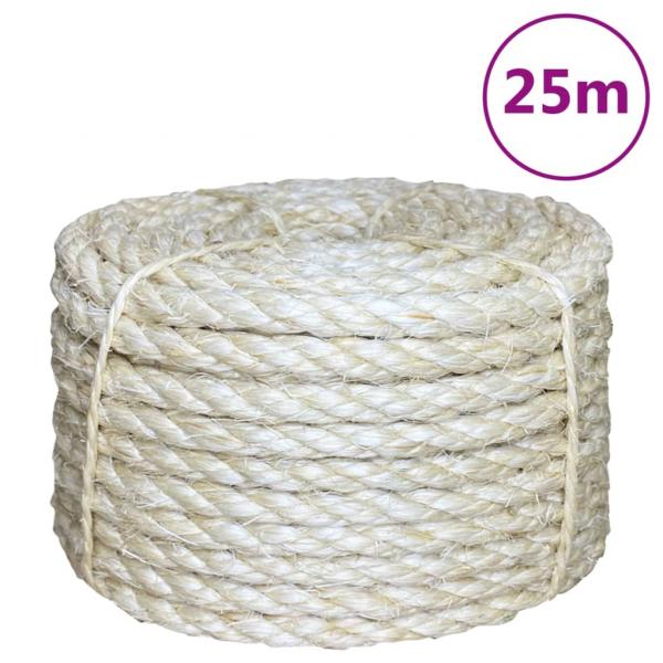 ARDEBO.de - Seil 100% Sisal 10 mm 25 m