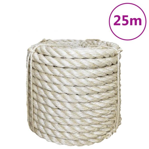 ARDEBO.de - Seil 100% Sisal 16 mm 25 m