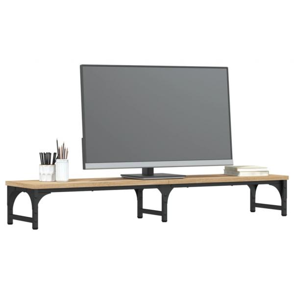 Monitorständer Sonoma-Eiche 105x23x15,5 cm Holzwerkstoff