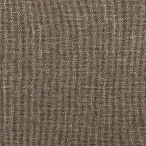 Fußhocker Taupe 70x55x41 cm Stoff