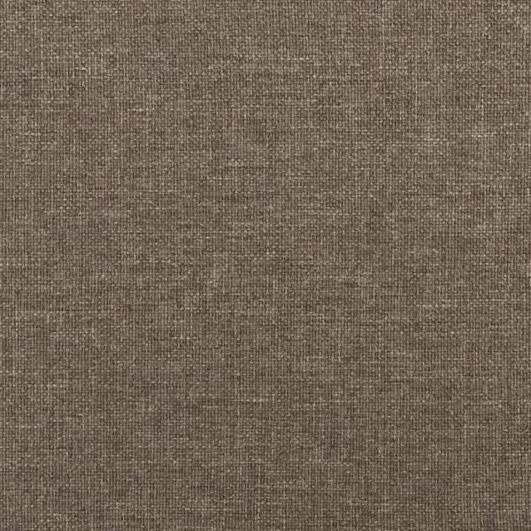 Fußhocker Taupe 70x55x41 cm Stoff