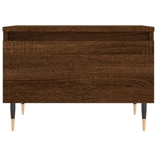 Couchtische 2 Stk. Braun Eichen-Optik 50x46x35 cm Holzwerkstoff