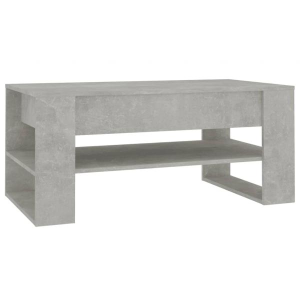 Couchtisch Betongrau 102x55x45 cm Holzwerkstoff