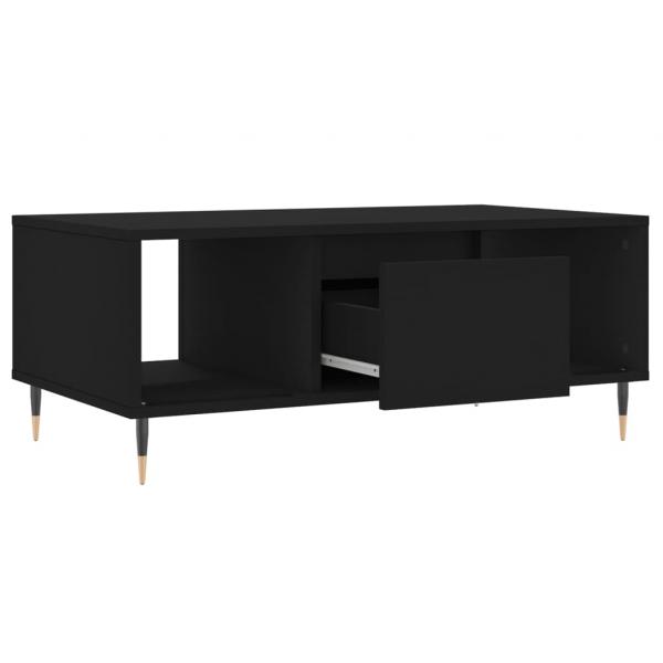 Couchtisch Schwarz 90x50x36,5 cm Holzwerkstoff