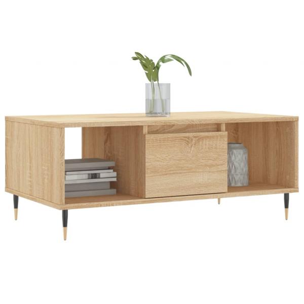 Couchtisch Sonoma-Eiche 90x50x36,5 cm Holzwerkstoff