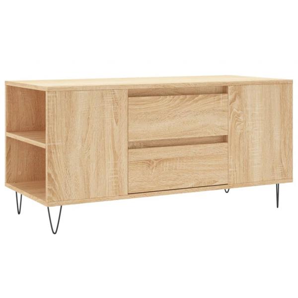 Couchtisch Sonoma-Eiche 102x44,5x50 cm Holzwerkstoff