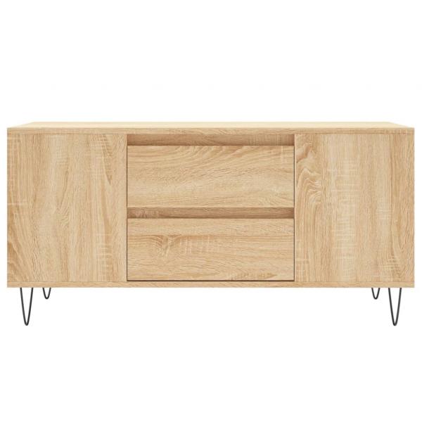 Couchtisch Sonoma-Eiche 102x44,5x50 cm Holzwerkstoff