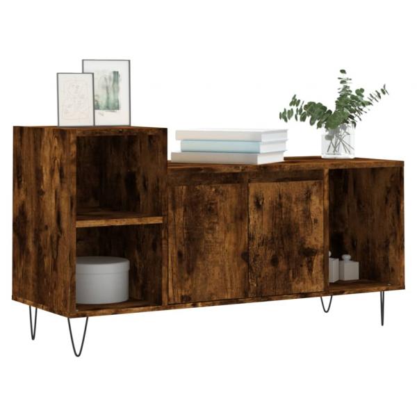 TV-Schrank Räuchereiche 100x35x55 cm Holzwerkstoff