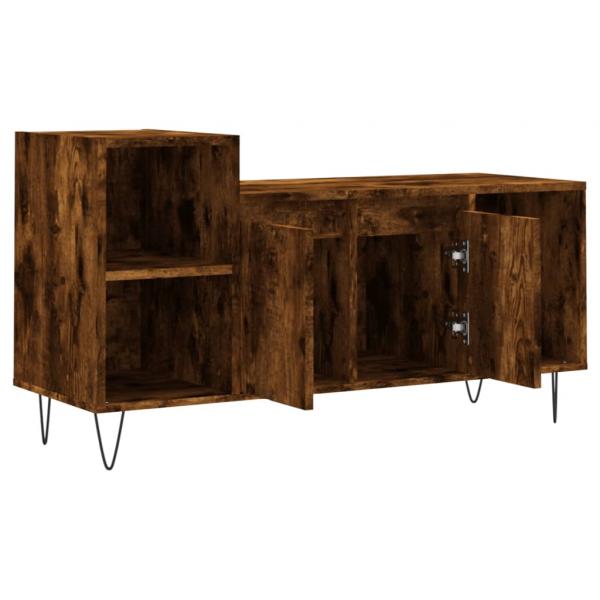 TV-Schrank Räuchereiche 100x35x55 cm Holzwerkstoff