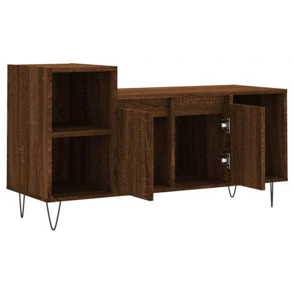 TV-Schrank Braun Eichen-Optik 100x35x55 cm Holzwerkstoff