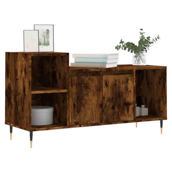 TV-Schrank Räuchereiche 100x35x55 cm Holzwerkstoff