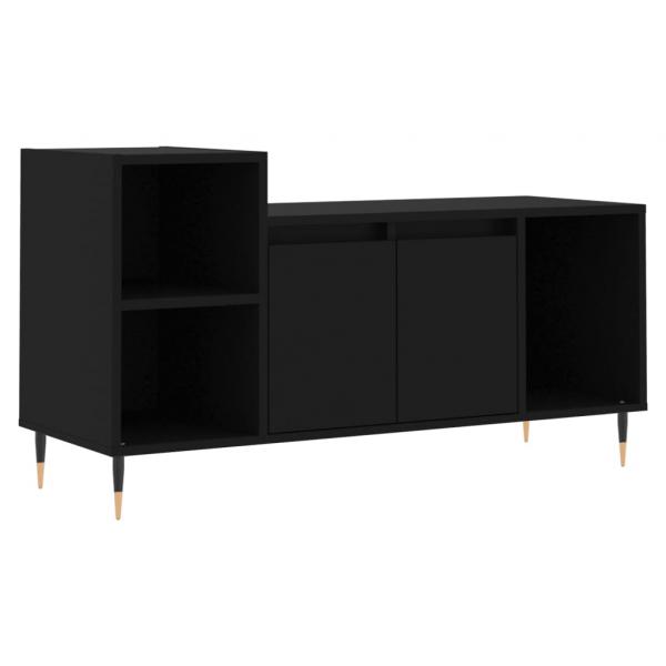 TV-Schrank Schwarz 100x35x55 cm Holzwerkstoff