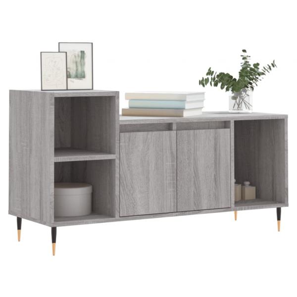 TV-Schrank Grau Sonoma 100x35x55 cm Holzwerkstoff