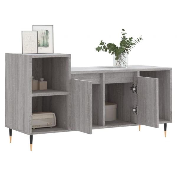 TV-Schrank Grau Sonoma 100x35x55 cm Holzwerkstoff