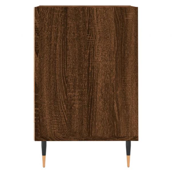 TV-Schrank Braun Eichen-Optik 100x35x55 cm Holzwerkstoff