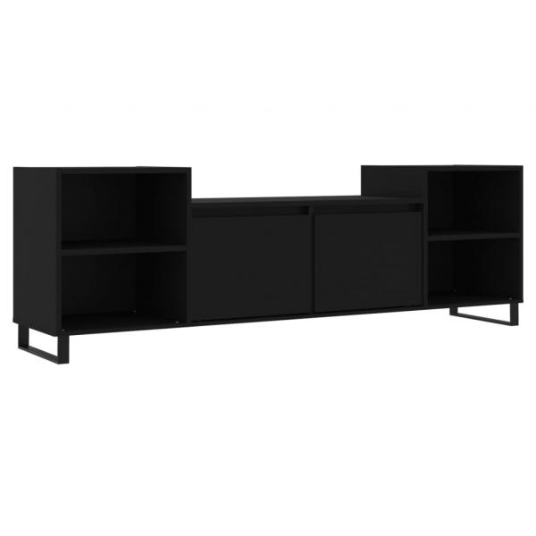 TV-Schrank Schwarz 160x35x55 cm Holzwerkstoff