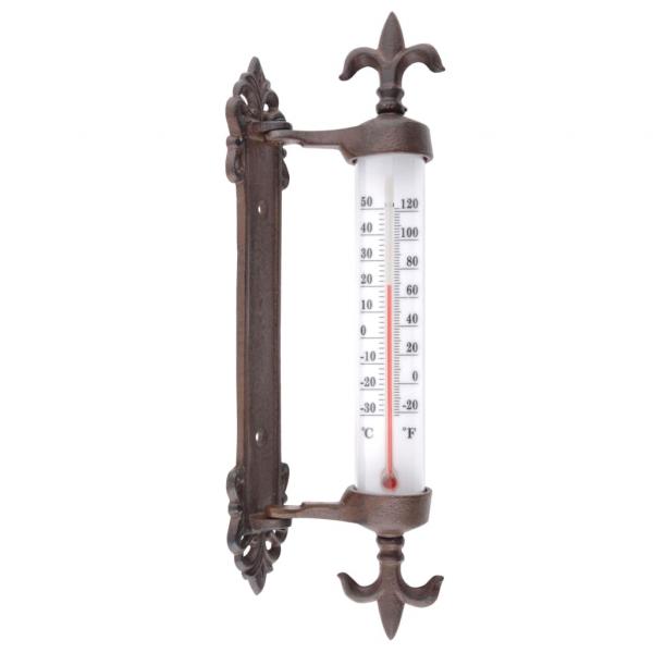 ARDEBO.de - Esschert Design Außenthermometer Gusseisen