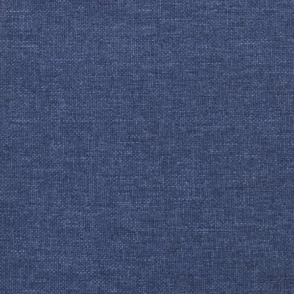 Kopfteile 2 Stk. Blau 72x7x78/88 cm Stoff