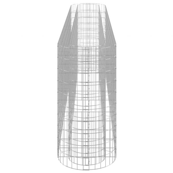 Gabionen-Hochbeet Verzinktes Eisen 330x50x100 cm