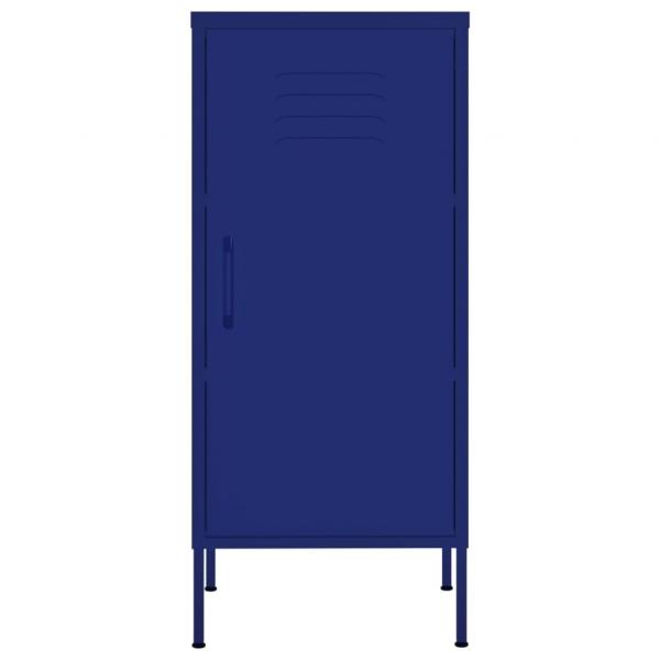 Lagerschrank Marineblau 42,5x35x101,5 cm Stahl    