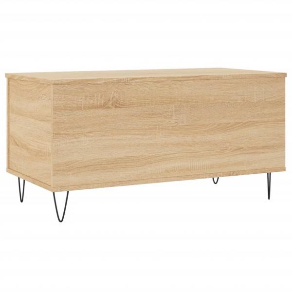 Couchtisch Sonoma-Eiche 90x44,5x45 cm Holzwerkstoff