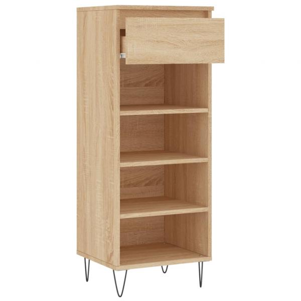 Schuhschrank Sonoma-Eiche 40x36x105 cm Holzwerkstoff