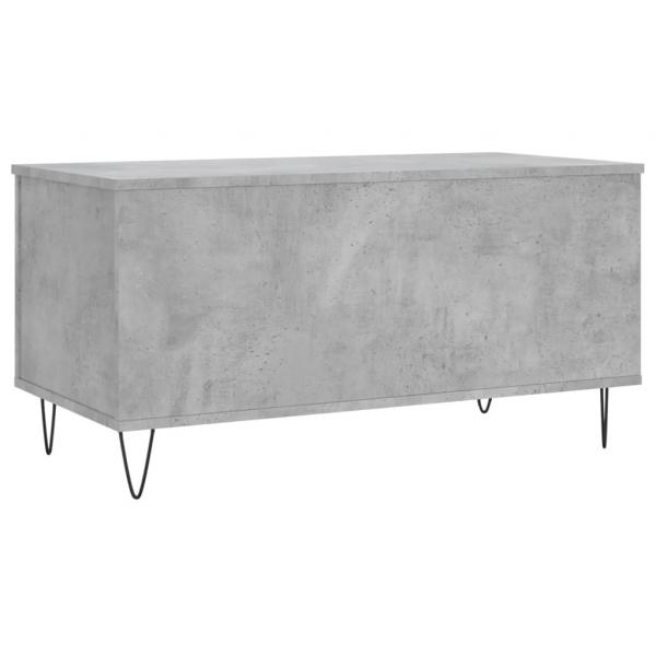 Couchtisch Betongrau 90x44,5x45 cm Holzwerkstoff