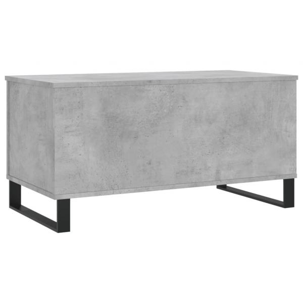 Couchtisch Betongrau 90x44,5x45 cm Holzwerkstoff