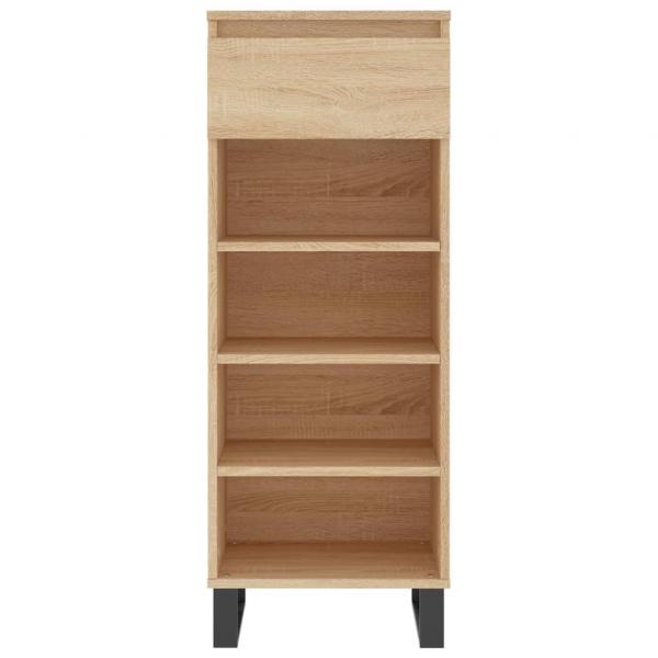 Schuhschrank Sonoma-Eiche 40x36x105 cm Holzwerkstoff