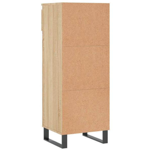 Schuhschrank Sonoma-Eiche 40x36x105 cm Holzwerkstoff