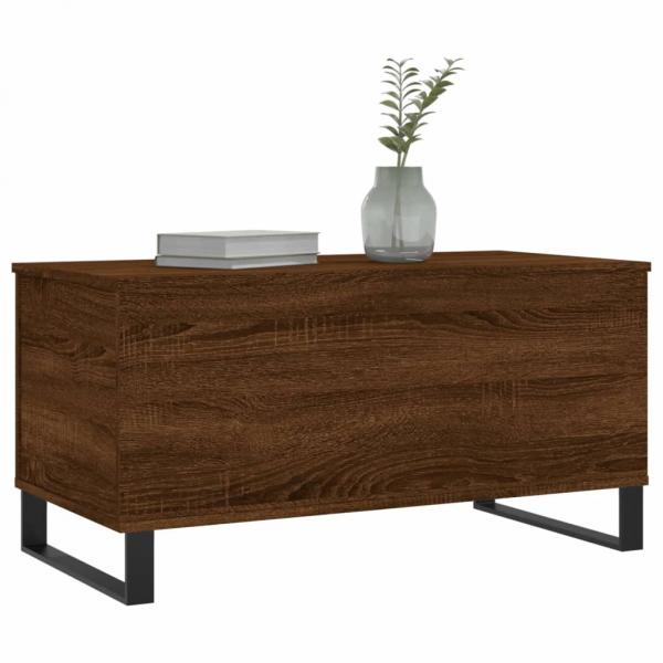 Couchtisch Braun Eichen-Optik 90x44,5x45 cm Holzwerkstoff